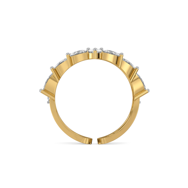 Lukson Lab Grown Diamond Cocktail Ring Online in India