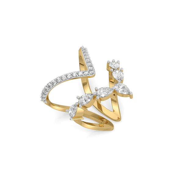 Lukson Lab Grown Diamond Cocktail Ring Online