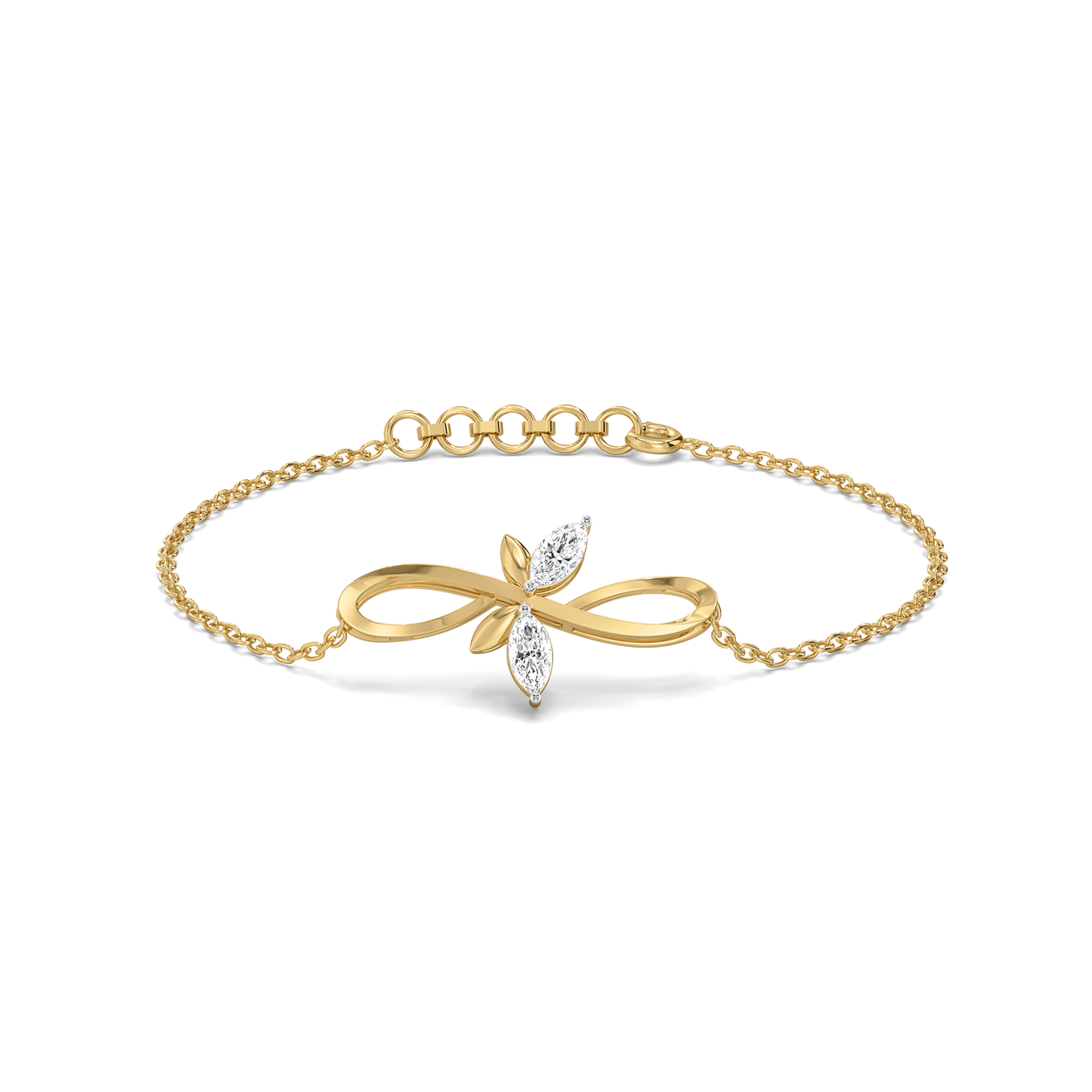 Dragonfly Dance - Lab Diamond Bracelet