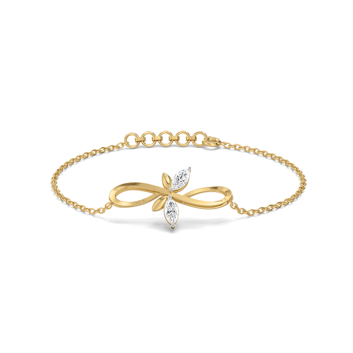 Dragonfly Dance - Lab Diamond Bracelet