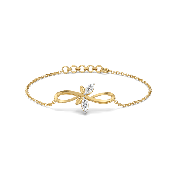 Lukson Dragonfly Dance - Lab Grown Diamond Bracelet