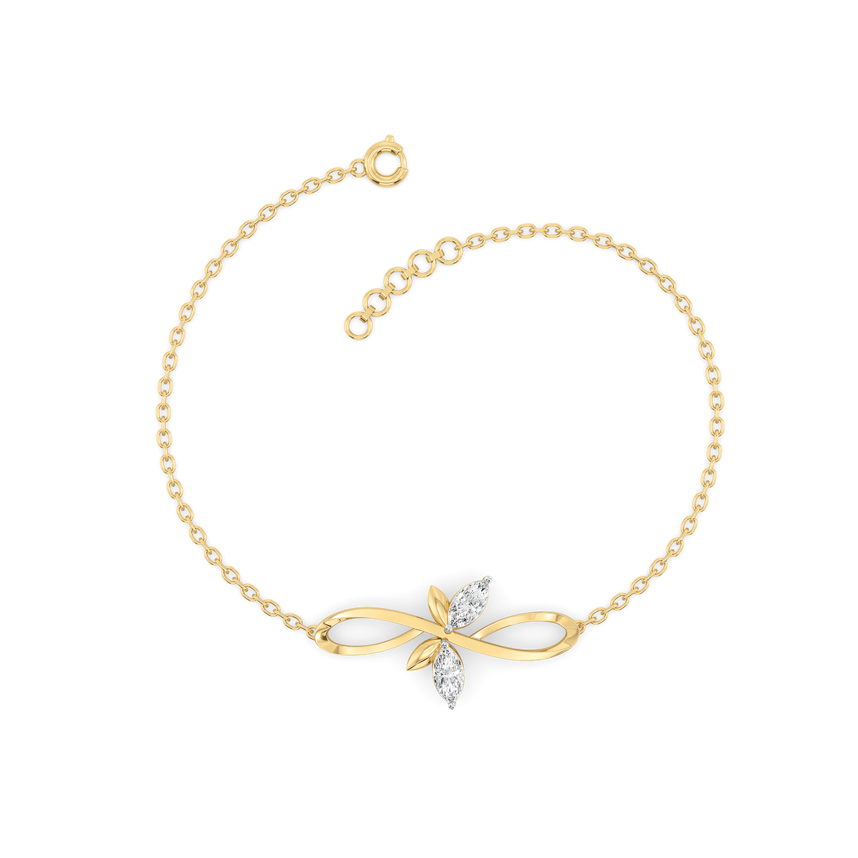 Dragonfly Dance - Lab Diamond Bracelet