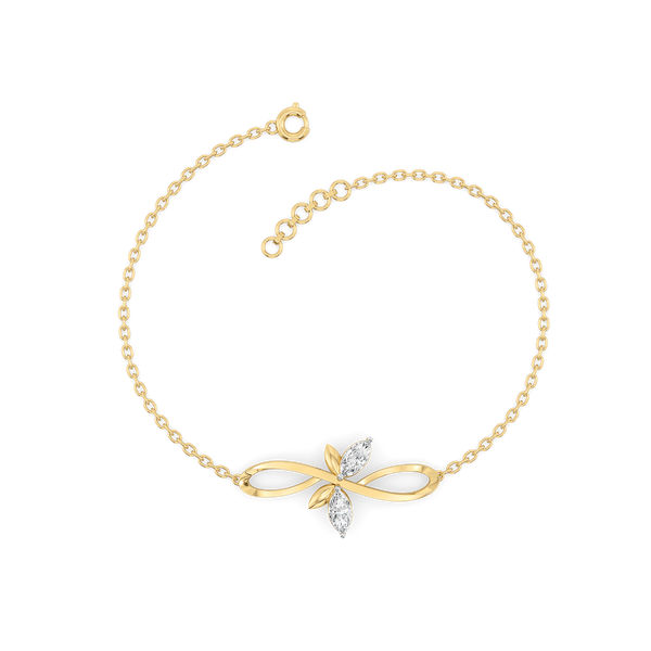 Dragonfly Dance - Lab Grown Diamond Bracelet - Lukson 