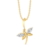Lukson Dragonfly Dance - Lab Grown Diamond Pendant
