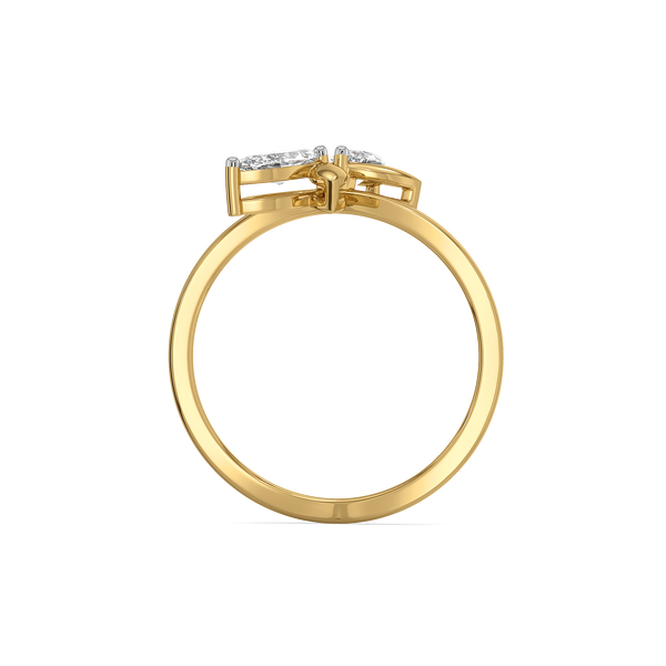 Lukson Dragonfly Dance Lab Grown Diamond Ring in India