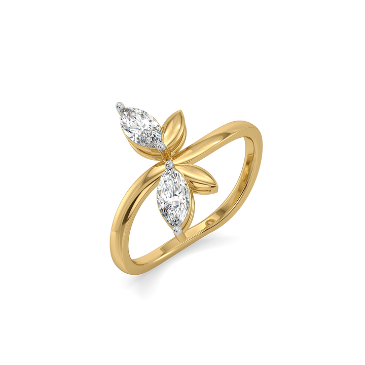 Dragonfly Dance - Lab Diamond Ring