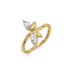 Dragonfly Dance - Lab Diamond Ring