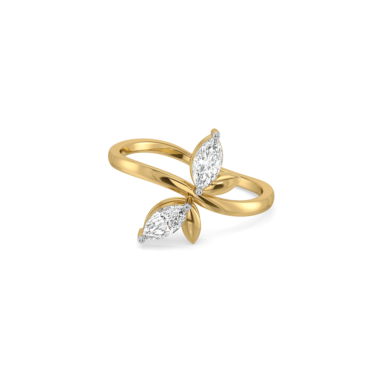 Dragonfly Dance - Lab Diamond Ring