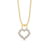 Locked in Love - Lab Diamond Pendant