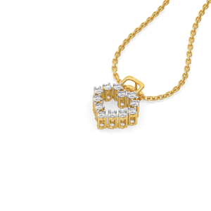 Locked in Love - Lab Diamond Pendant