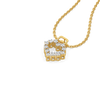Locked in Love - Lab Diamond Pendant