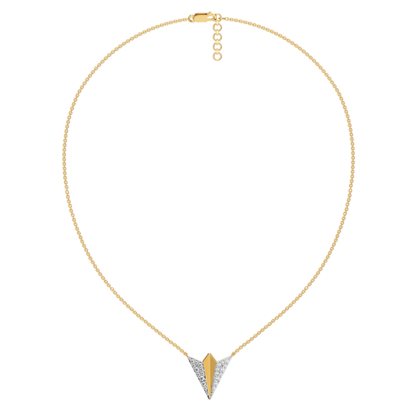 Paper Dreams - Lab Grown Diamond Necklace for Women - Lukson