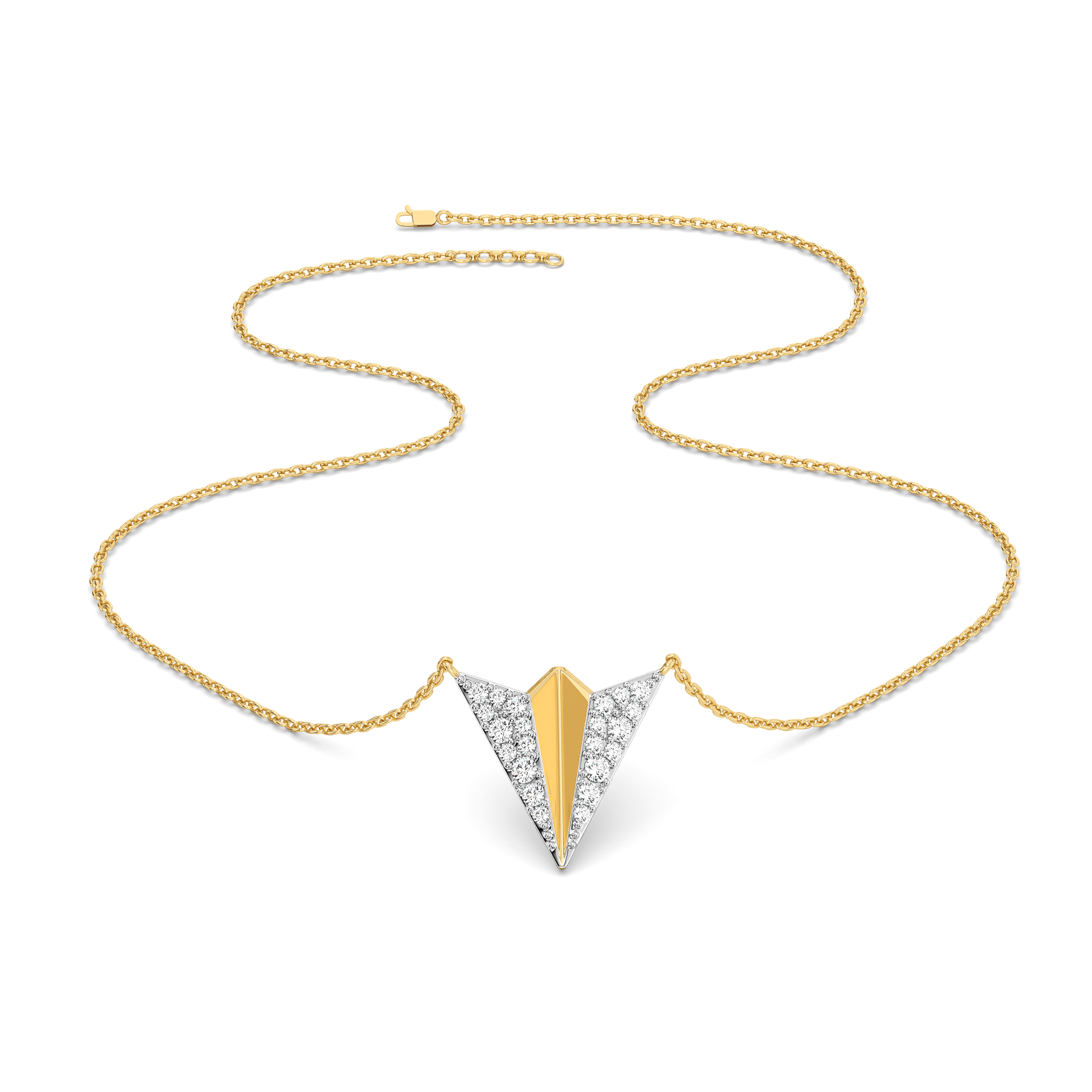 Paper Dreams - Lab Diamond Necklace