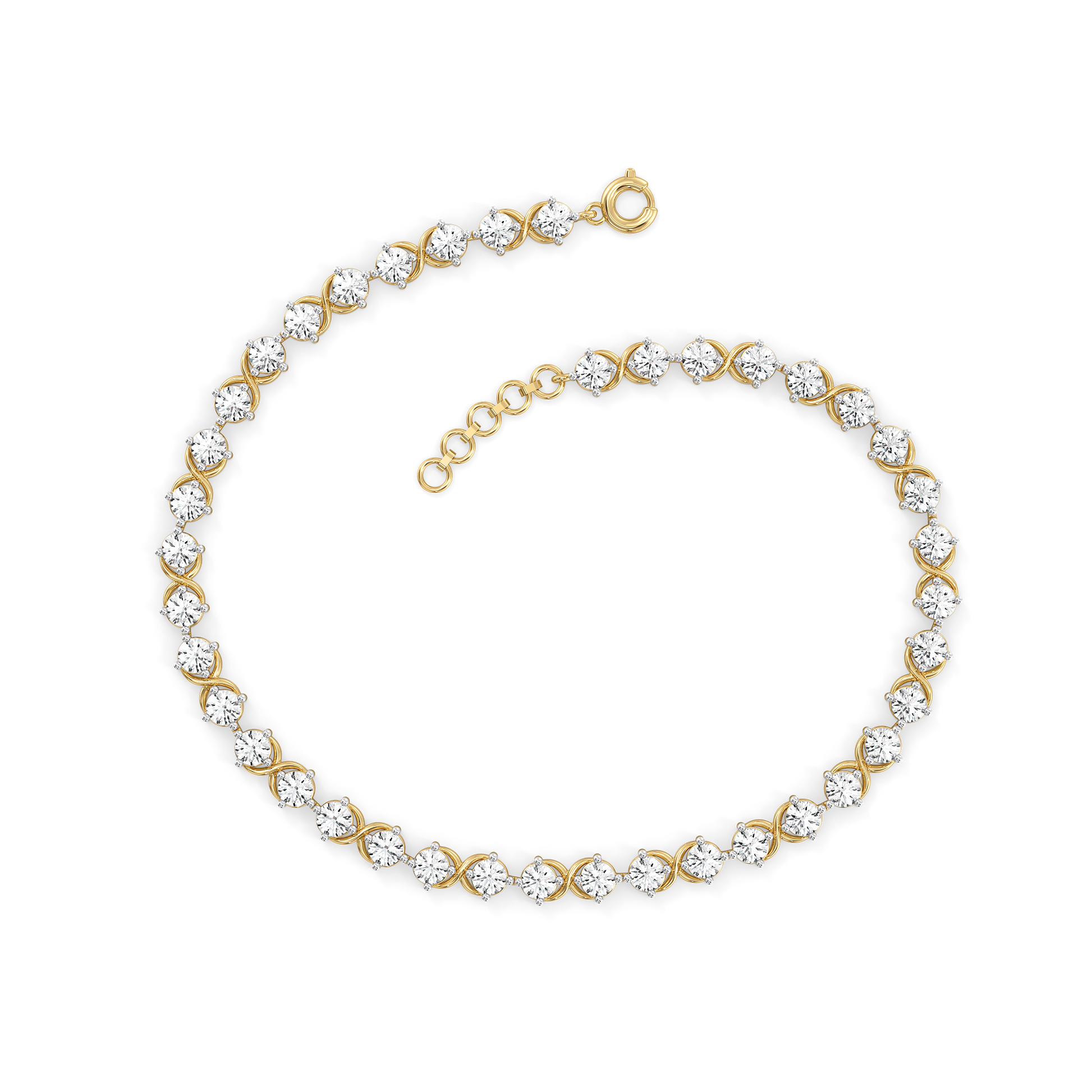 Everbright - Lab Diamond Tennis Bracelet