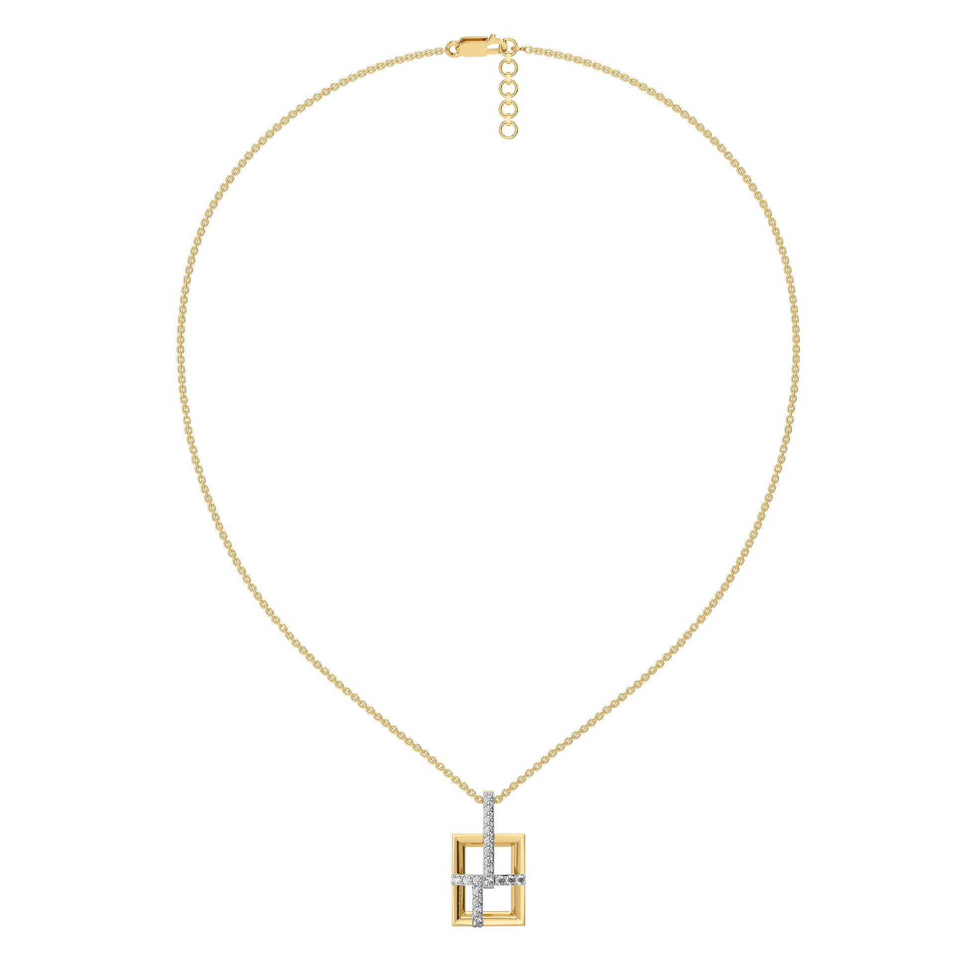 Wrapped in Joy - Lab Diamond Necklace