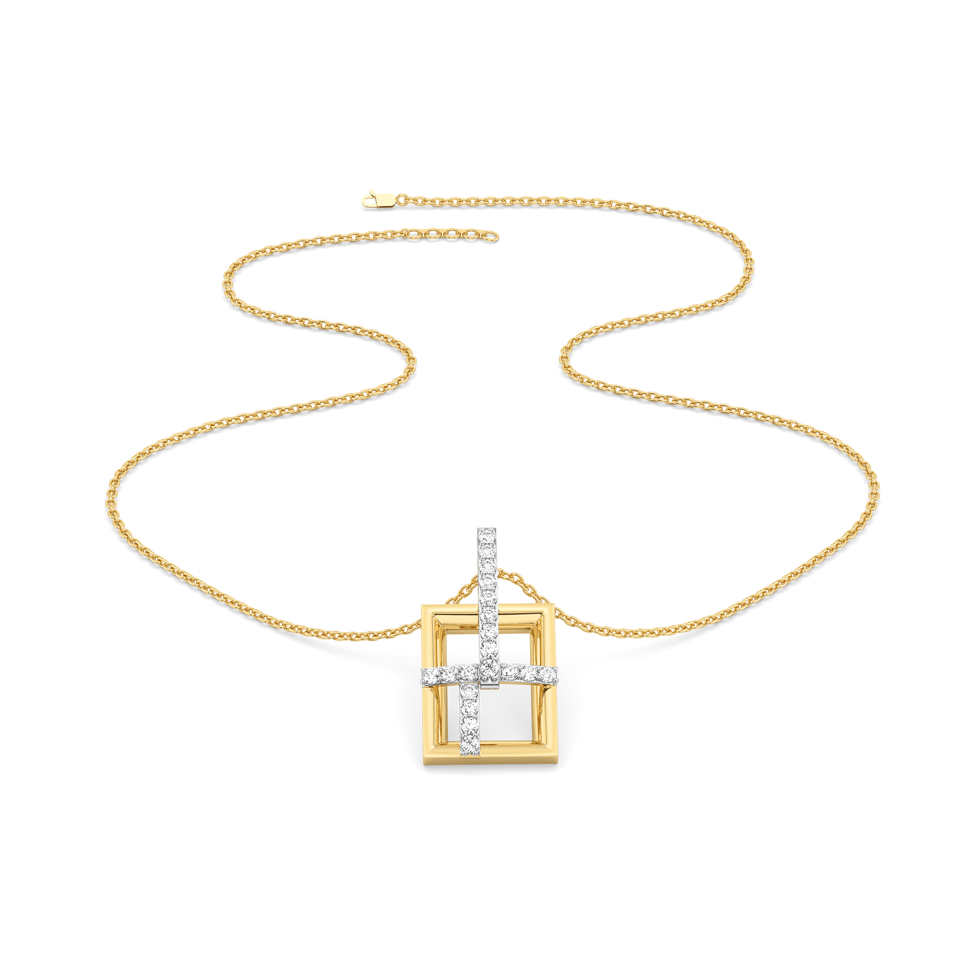 Wrapped in Joy - Lab Diamond Necklace