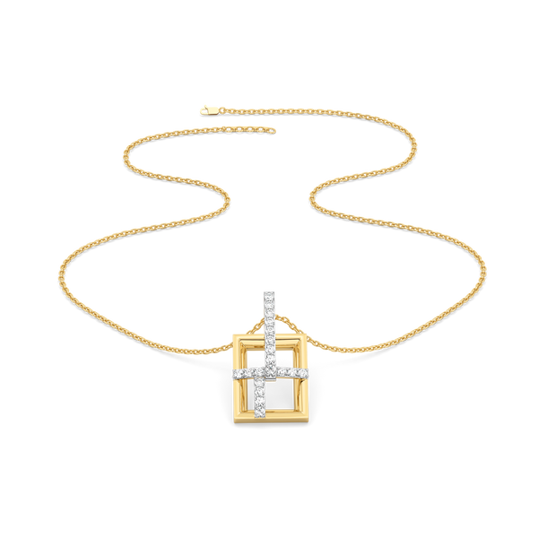 Lukson Wrapped in Joy - Lab Grown Diamond Necklace