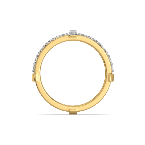 Wrapped in Joy Lab Grown Diamond Ring Online in India - Lukson