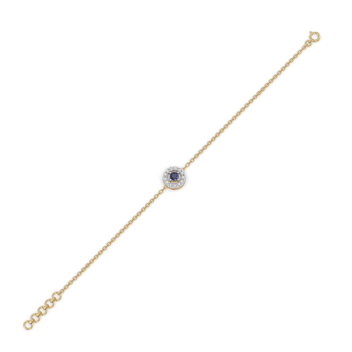 Wink of Protection - Lab Diamond Bracelet