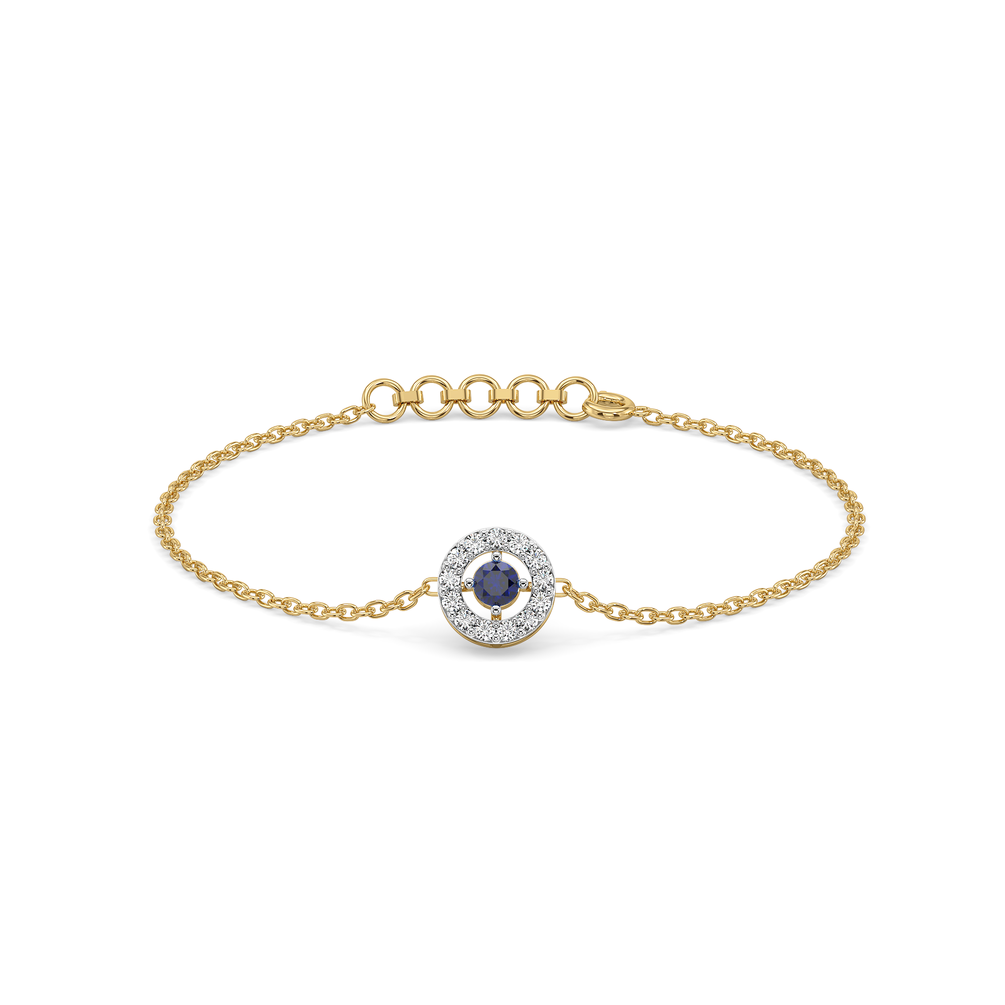 Wink of Protection - Lab Diamond Bracelet