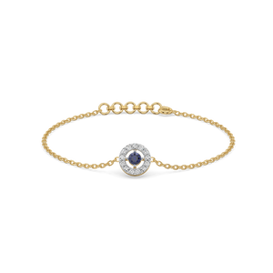 Wink of Protection - Lab Diamond Bracelet