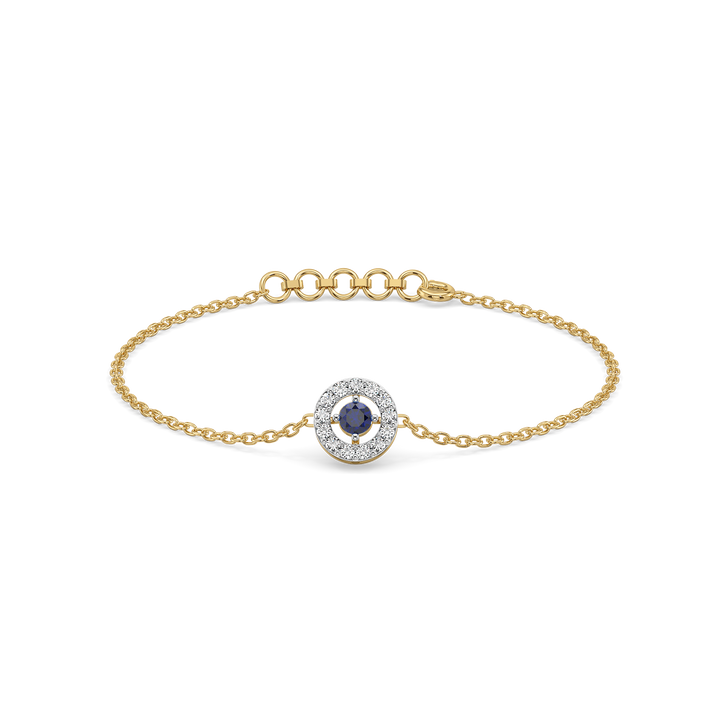 Wink of Protection - Lab Diamond Bracelet