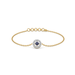 Wink of Protection - Lab Diamond Bracelet
