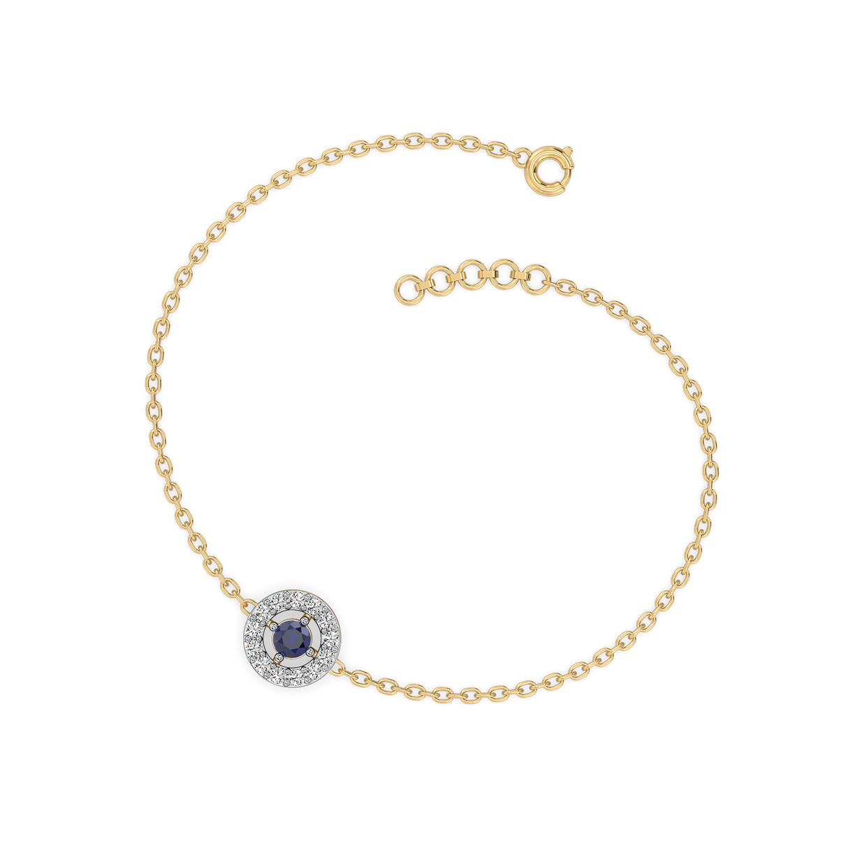 Wink of Protection - Lab Diamond Bracelet