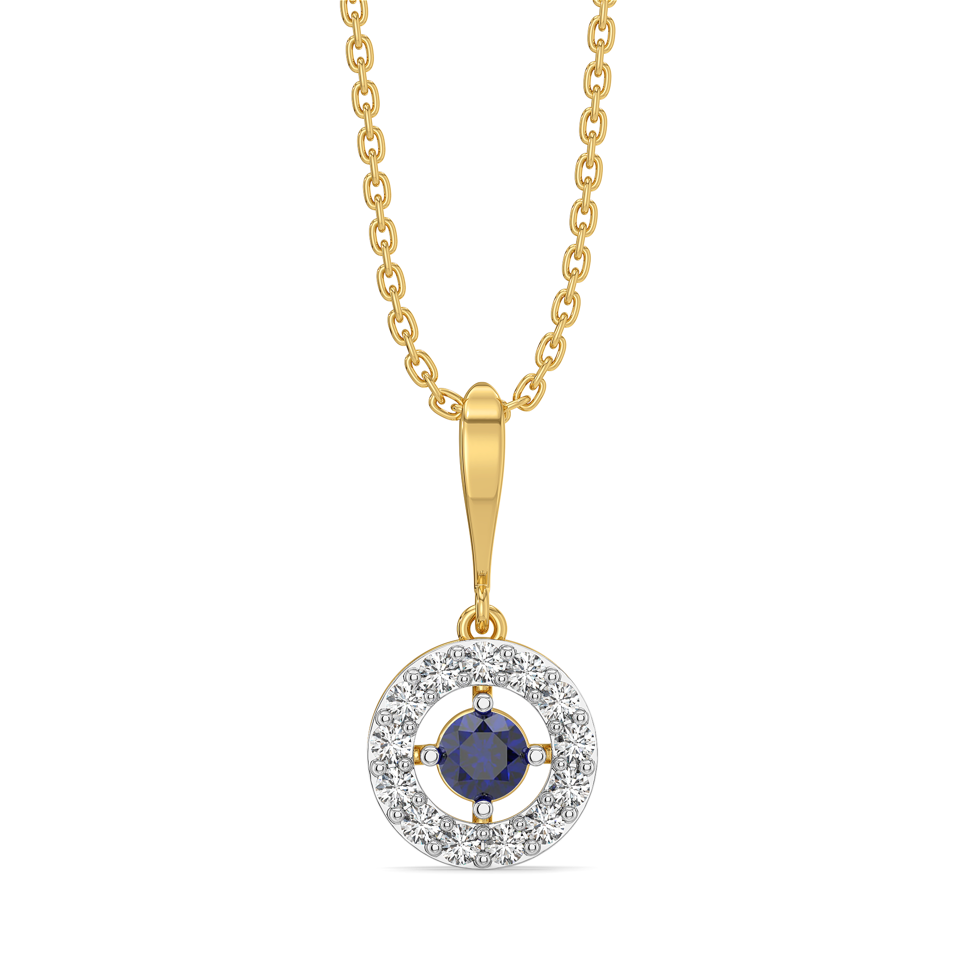 Wink of Protection - Lab Diamond Pendant