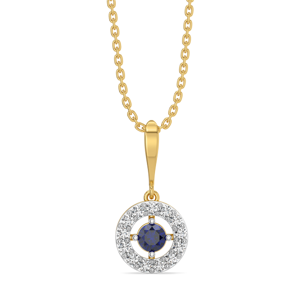 Wink of Protection - Lab Diamond Pendant