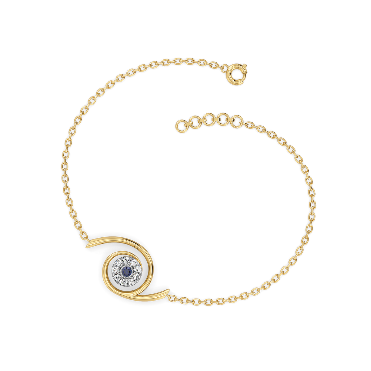 Evil Eye Elixir - Lab Diamond Bracelet