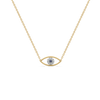 Lukson Evil Eye Lab Grown Diamond Necklace