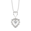 Antique Heart - Lab Grown Diamond Pendant
