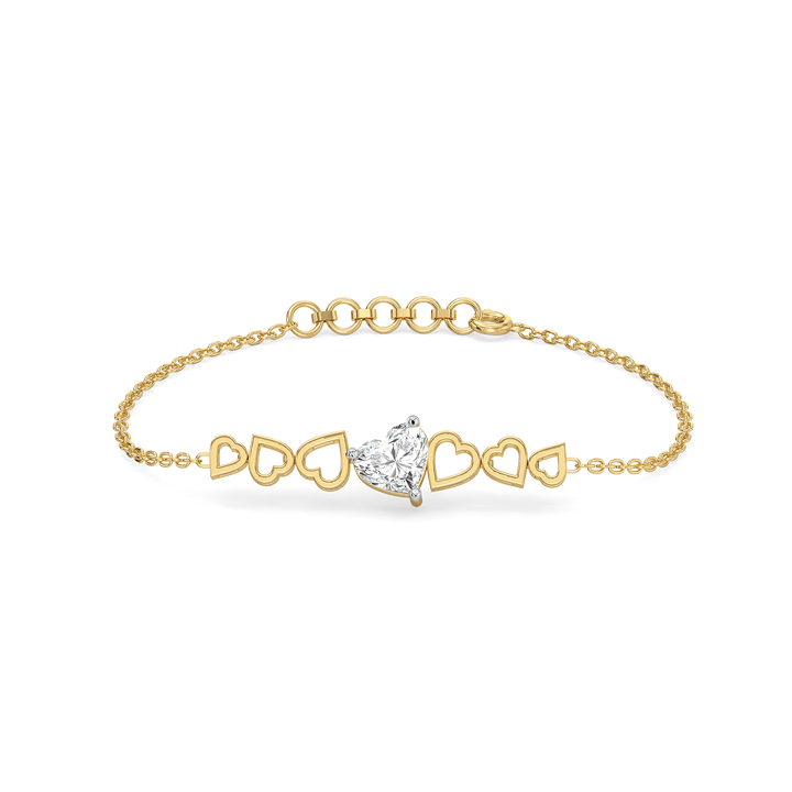 All My Hearts - Lab Diamond Bracelet