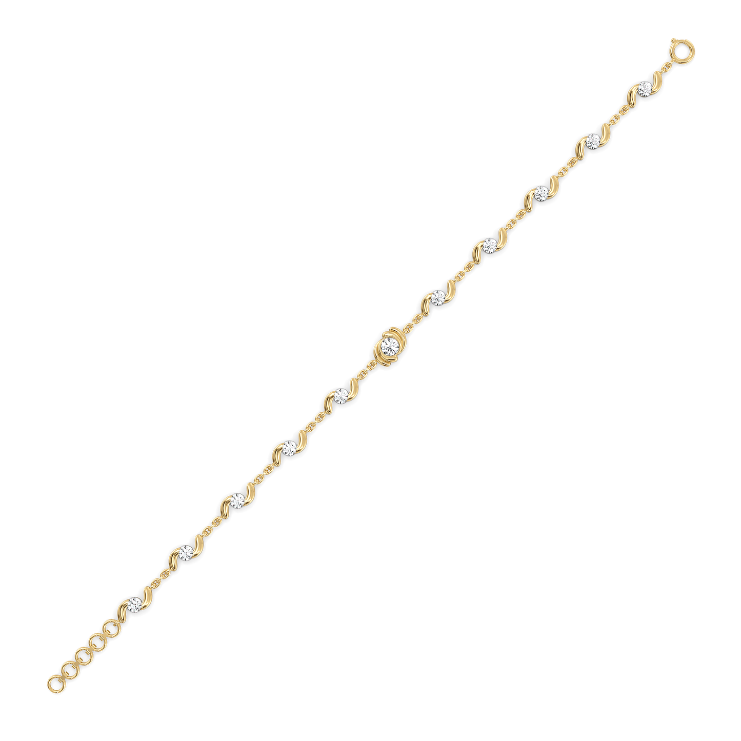 Cocoon Charm - Lab Diamond Tennis Bracelet