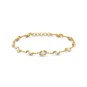 Cocoon Charm - Lab Diamond Tennis Bracelet