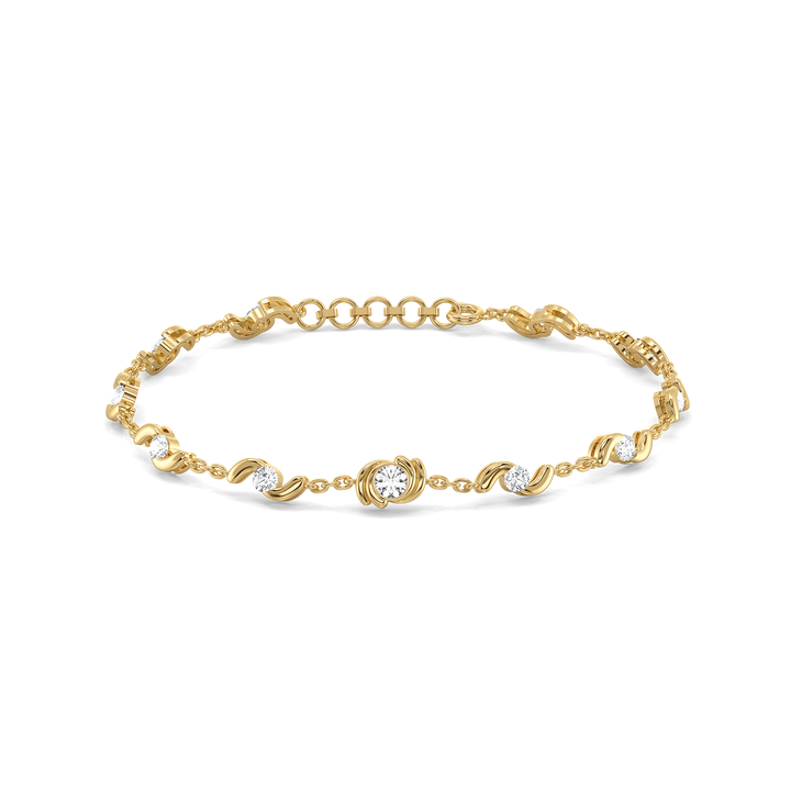 Cocoon Charm - Lab Diamond Tennis Bracelet
