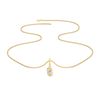 Cocoon Charm Lab Grown Diamond Necklace - Lukson