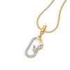 Leafline Marquise - Lab Diamond Pendant