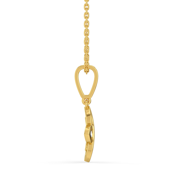 Clove Embrace - Lab Diamond Pendant