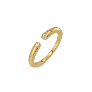 Side By Side - Lab Diamond Ring