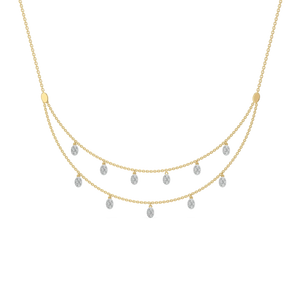 Dancing Details - Lab Diamond Necklace