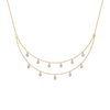 Lukson Dancing Details Lab Grown Diamond Necklace