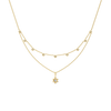 The Soft Petal - Lab Grown Diamond Necklace - Lukson 
