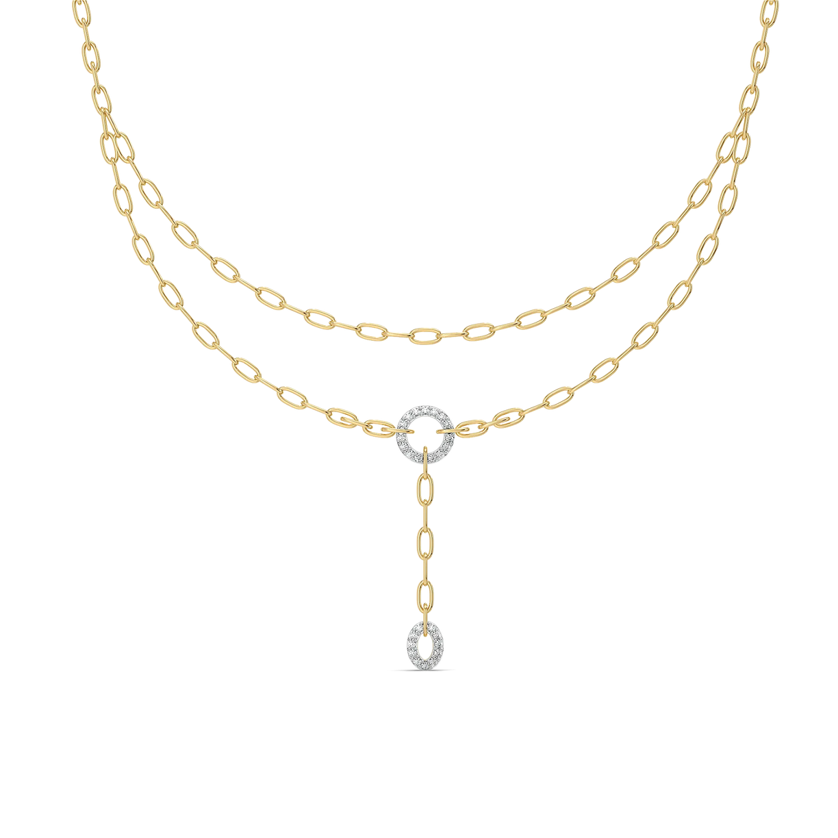 Lukson Inner Bond - Lab Lukson Diamond Necklace
