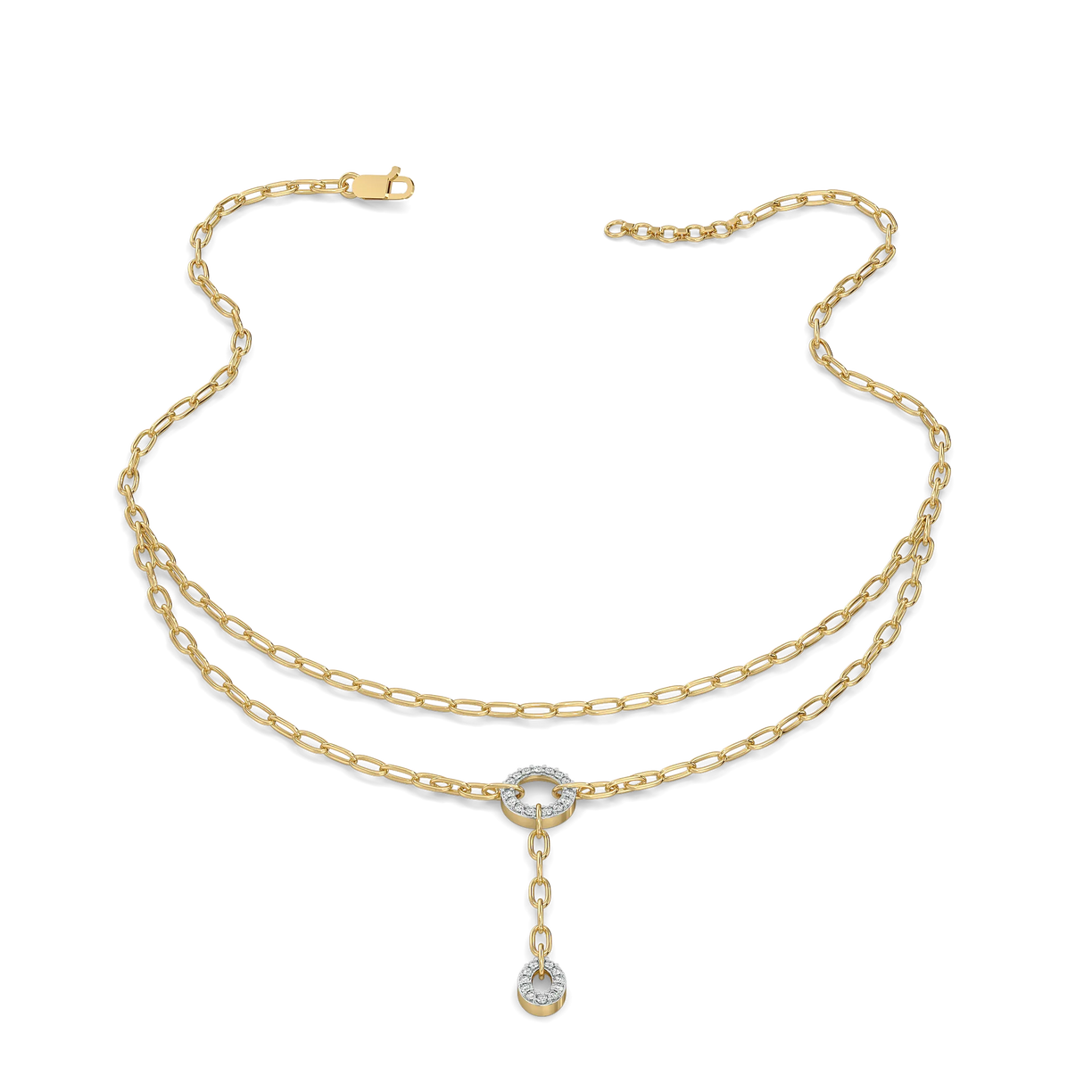 Inner Bond - Lab Lukson Diamond Necklace Online - Lukson 
