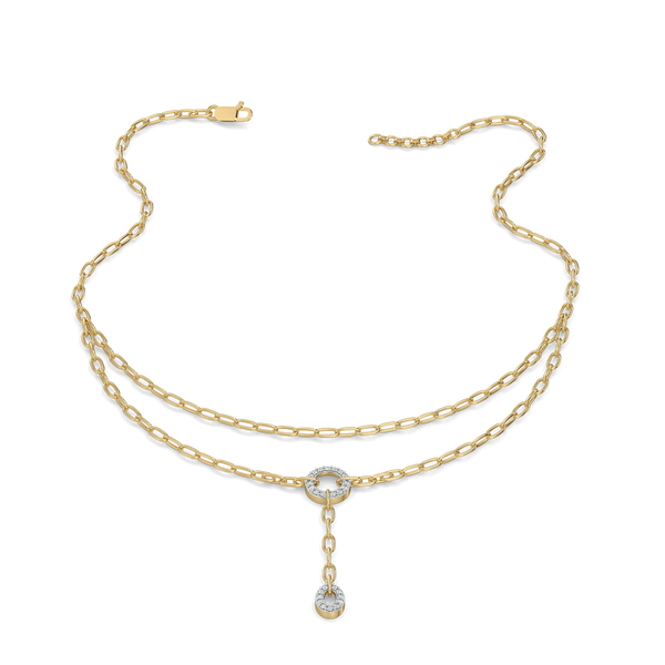 Inner Bond - Lab Lukson Diamond Necklace Online - Lukson 