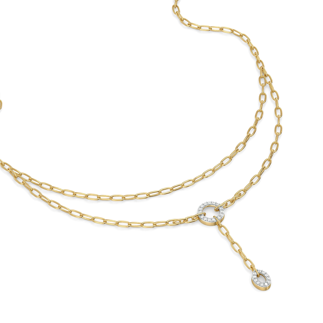 Inner Bond - Lab Lukson Diamond Necklace - Lukson 