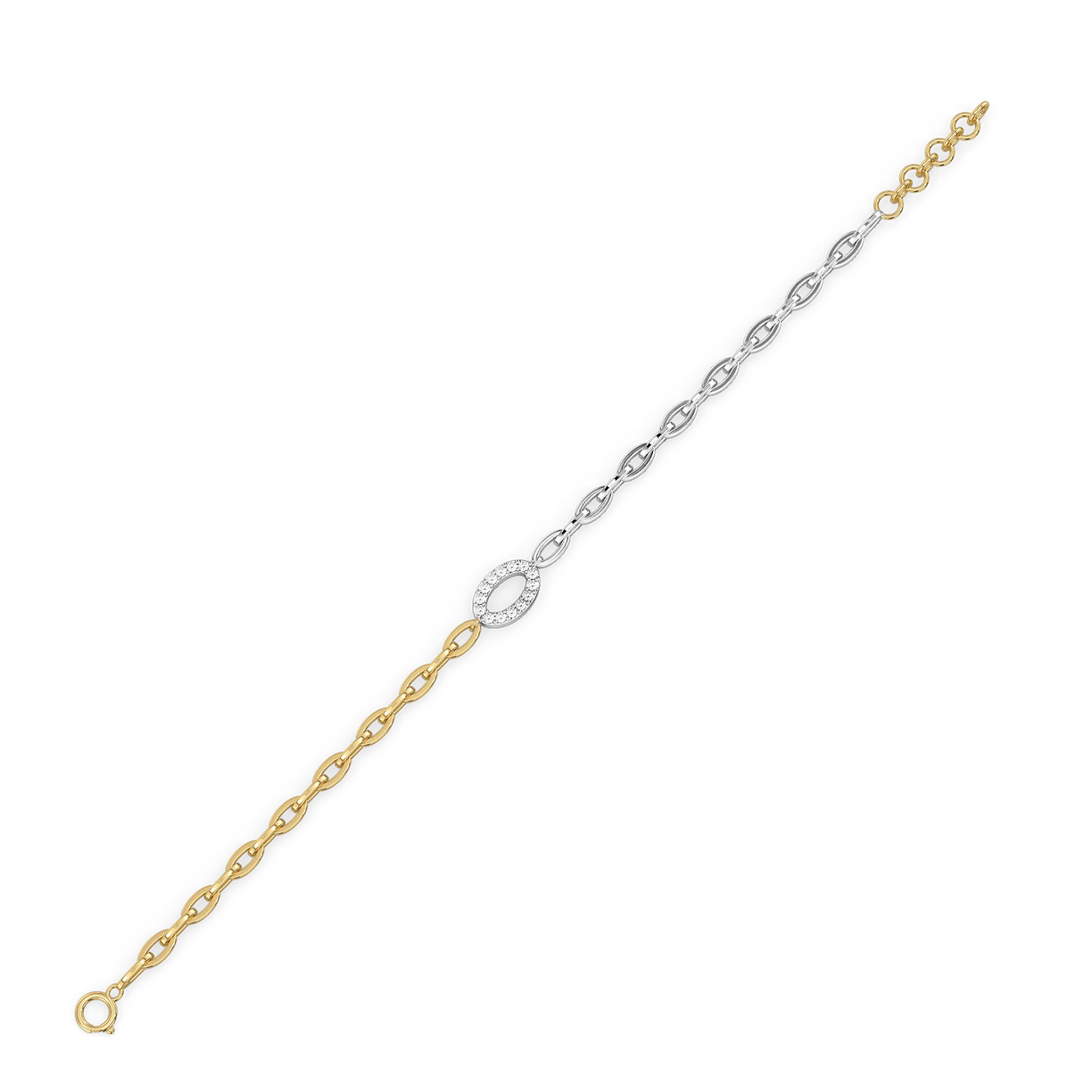 Twined Radiance - Lab Diamond Bracelet