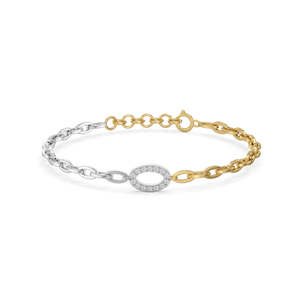 Twined Radiance - Lab Diamond Bracelet